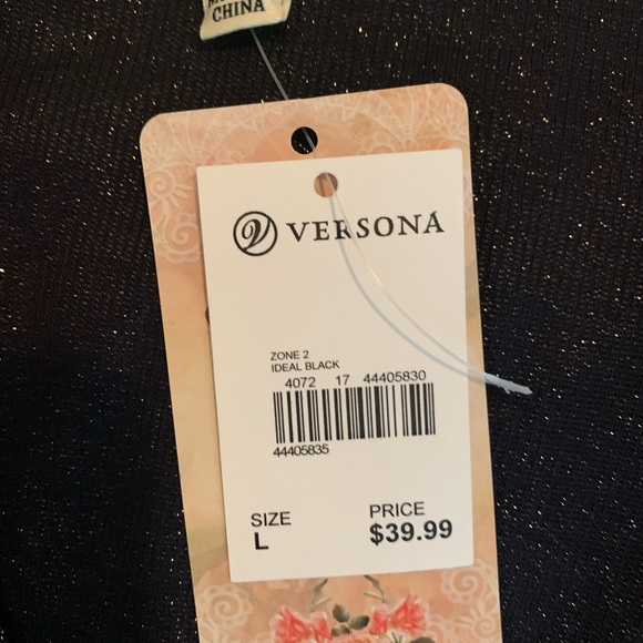 Black Surplice Dress - Picture 5 of 6